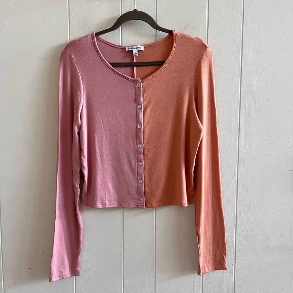 Pretty Garbage Colorblock Cardigan